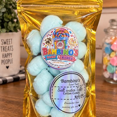 Salt water taffy freeze Dried