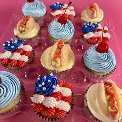 Memorial Day Cupcakes