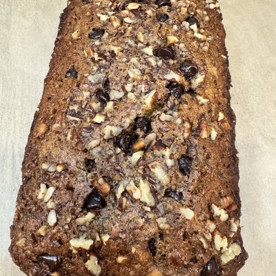 Banana W/ Chocolate Chips Loaf