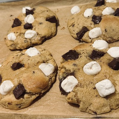 1/2 Dozen S’mores Cookies