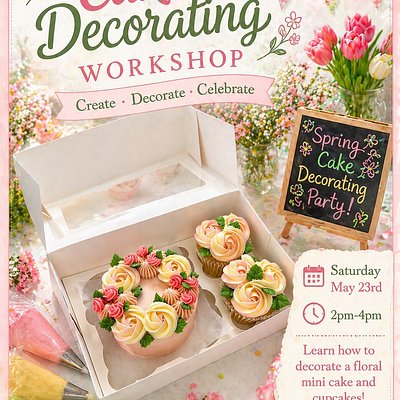 Spring Cake Decorating Workshop