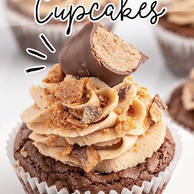Butterfinger Cup Cake