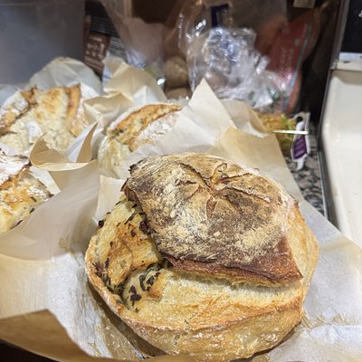 Bacon Chive Sourdough Loaf