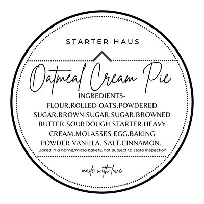 Oatmeal Cream Pies