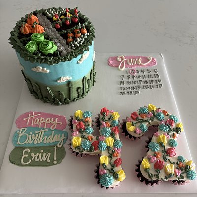 Calendar Cake Board 🎂🗓️