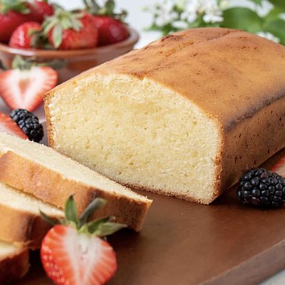 Cream Cheese Pound Cake Loaf 