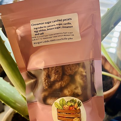 Candied Pecans Snack Size 2 Oz 