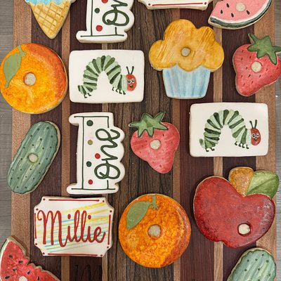 Decorated Royal Icing Cookies