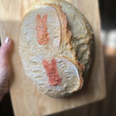 Easter Peeps Sourdough 🐰