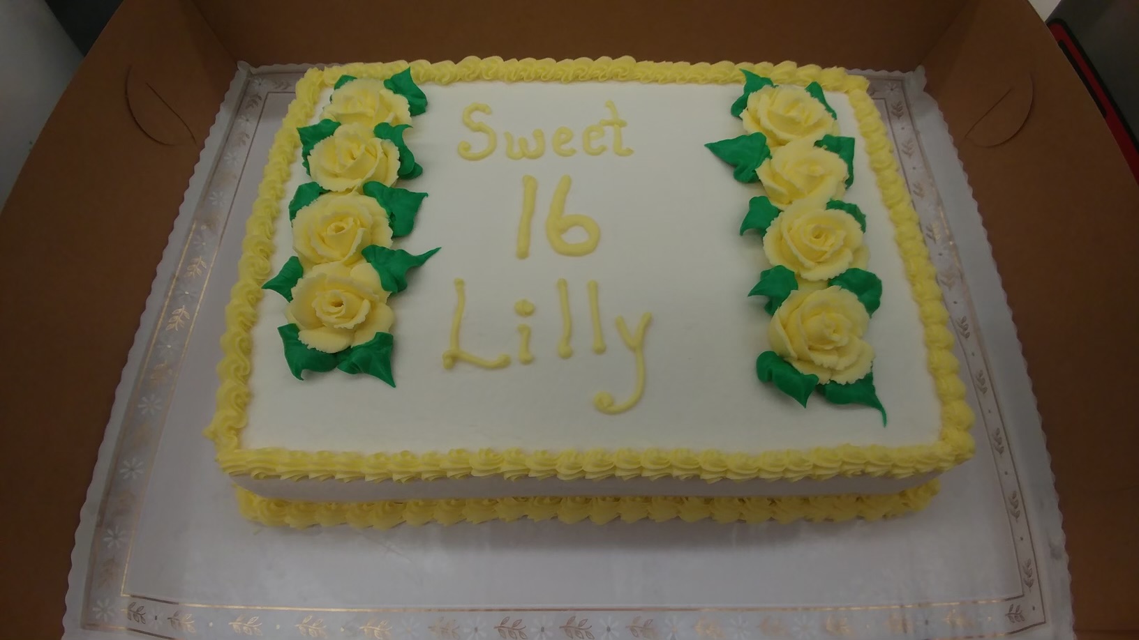 9x13 Sheet Cake