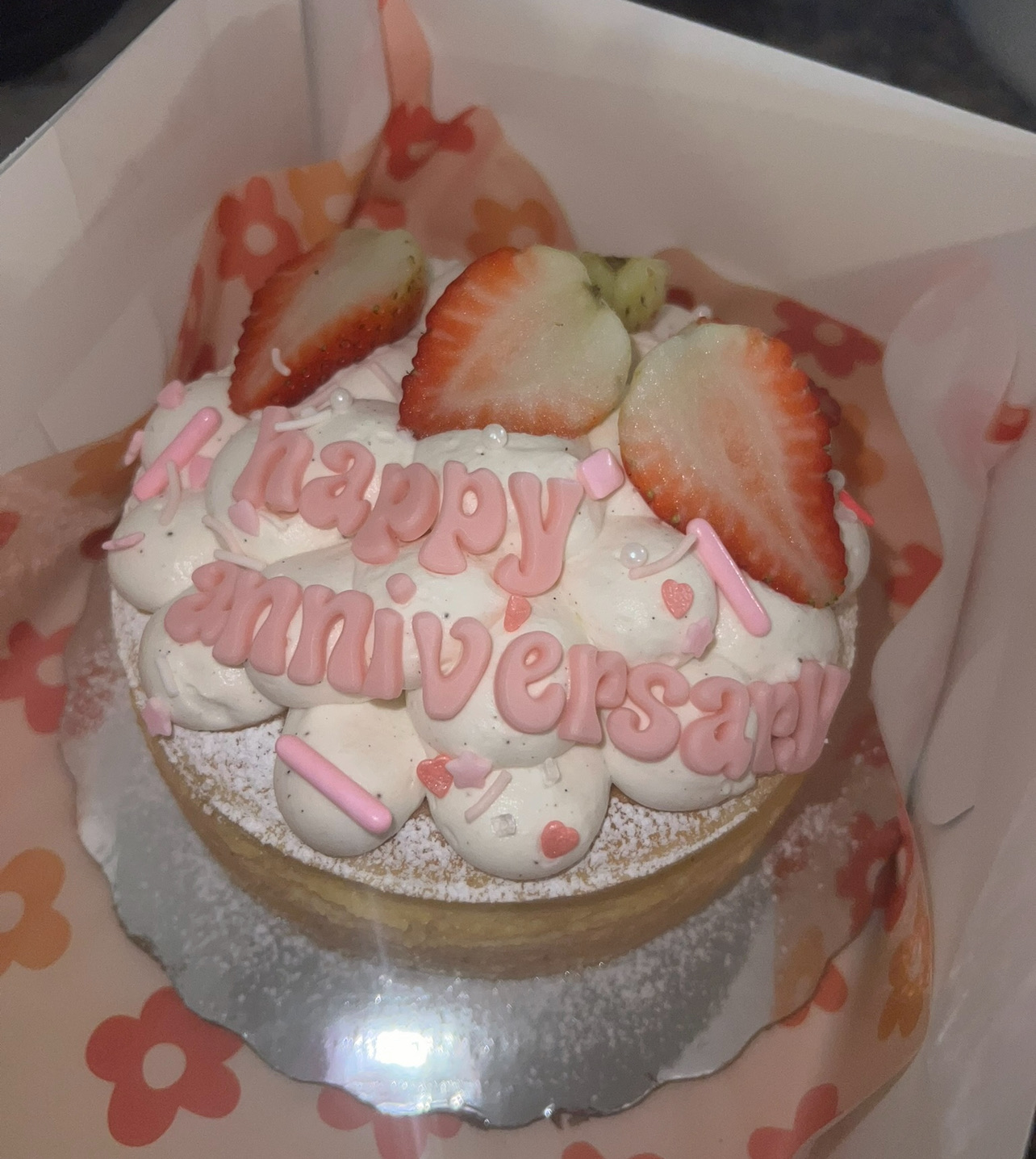 Japanese Cheesecake W/ Strawberries & Whipped Cream 