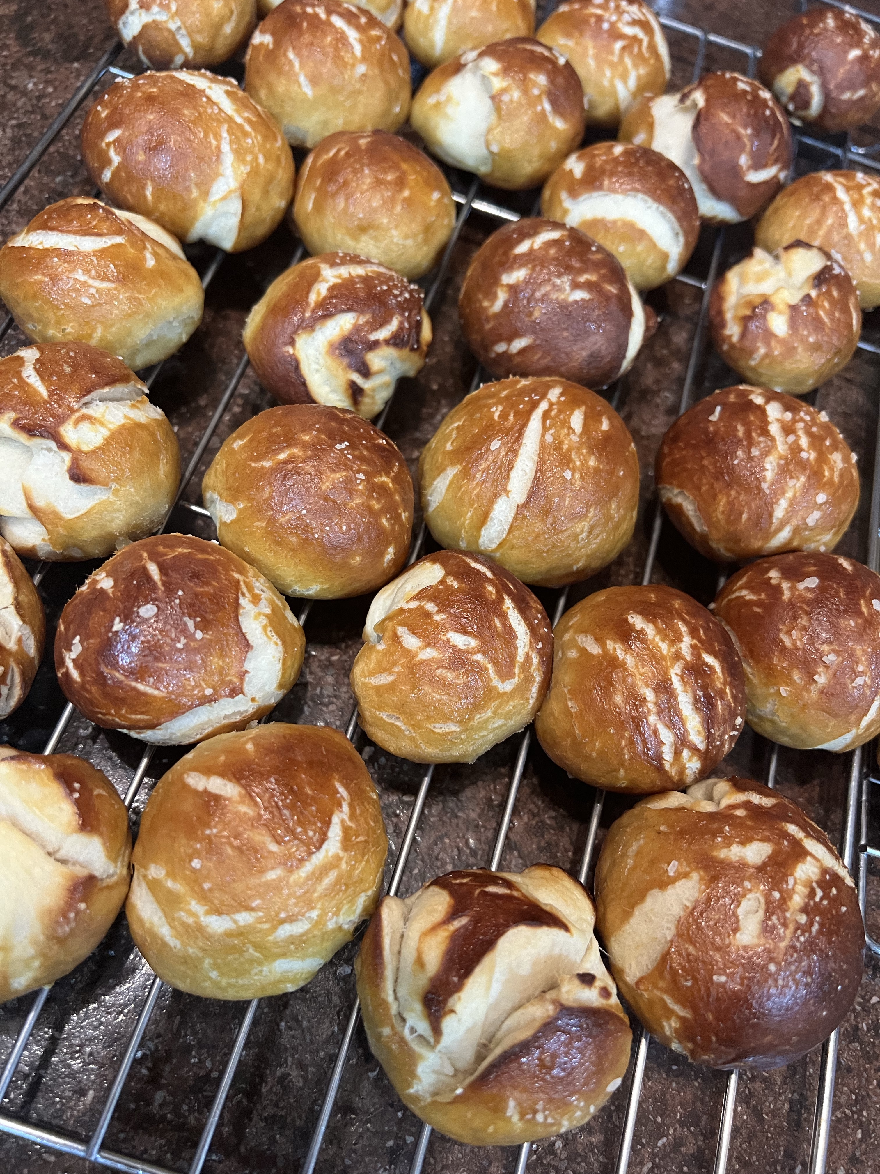 Sourdough Pretzel Bites 