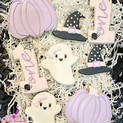 Spooky Birthday Sugar Cookies