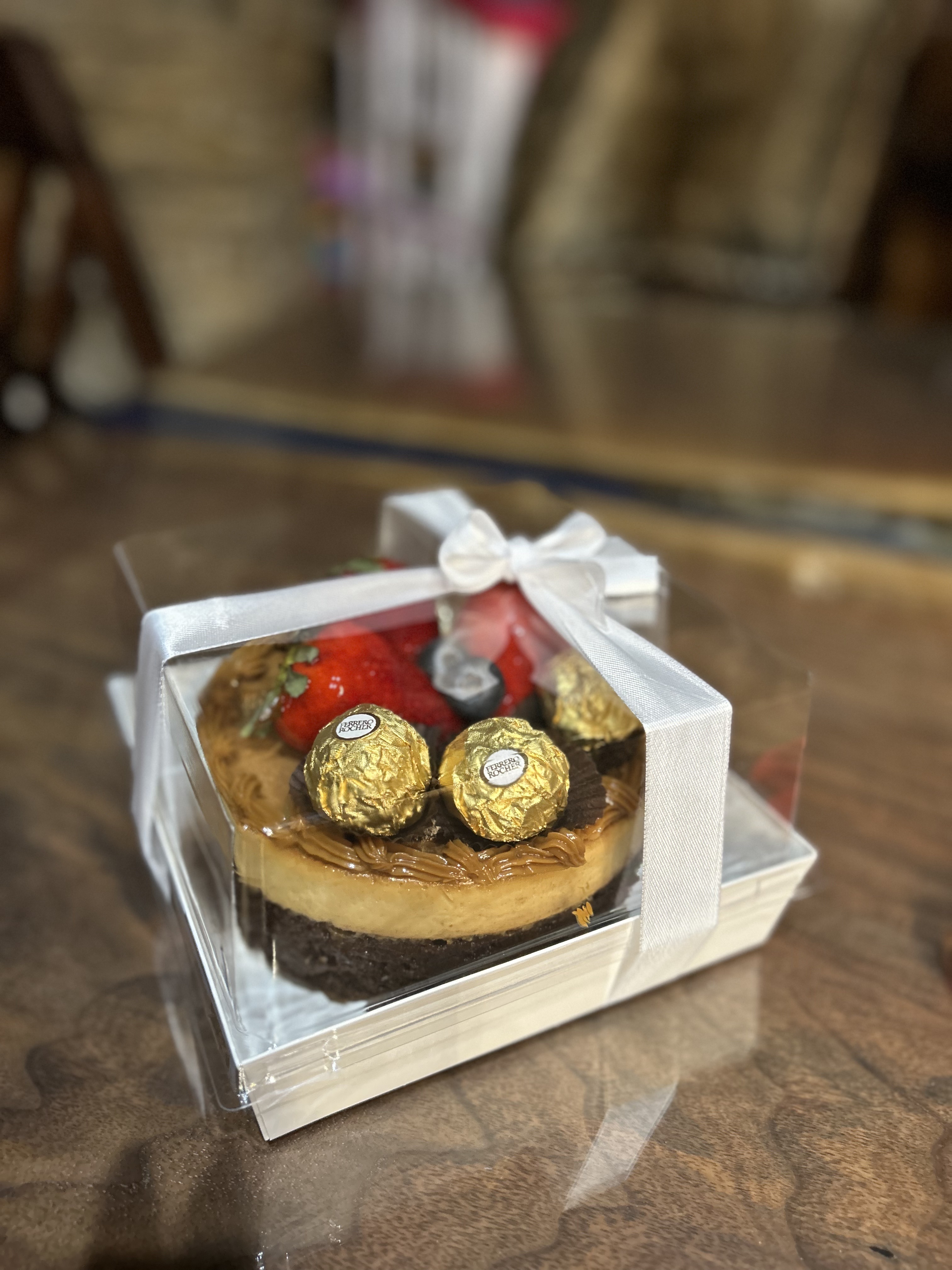 ChocoFlan 6x3” Round