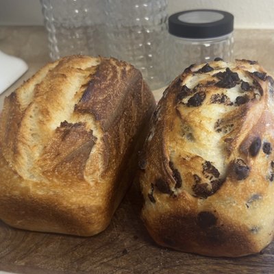 Chocolate Chip Sourdough Loaf