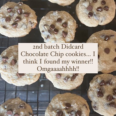 Browned Butter Sourdough Chocolate Chip Cookies - LARGE