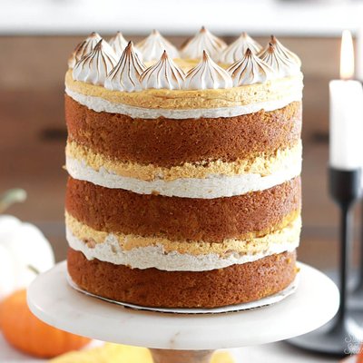 4" 3 layered cake