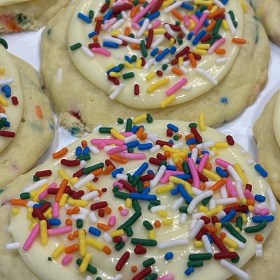 Birthday Cake Cookies