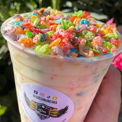 12 Oz Homemade Fruity Pebbles Ice Cream 
