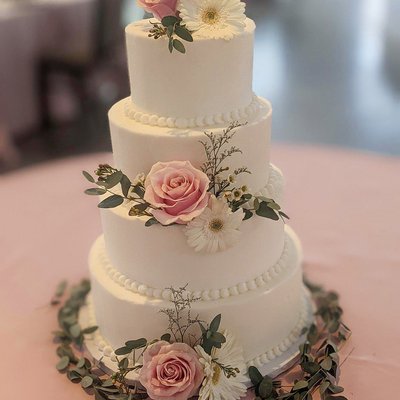 4-tier Round Cake