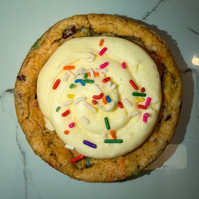 Birthday Cake Deep Dish Cookie 1-Count