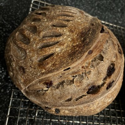 Cinnamon Raisin Sourdough Loaf