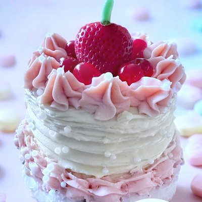 4” Vanilla Cake (choose Frosting Flavor)