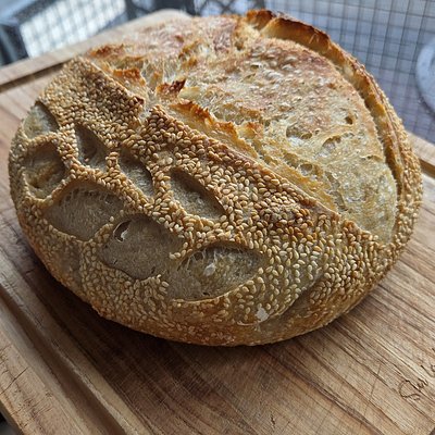 French Sesame Sourdough 