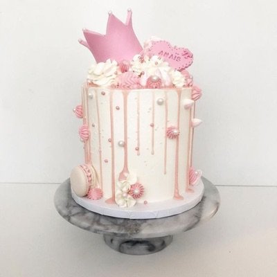 6” Princess Birthday Cake 10 People