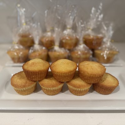 1 Dozen Buttermilk Pound CupCakes 