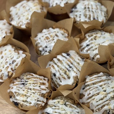 Dozen Blueberry Lemon Muffins 