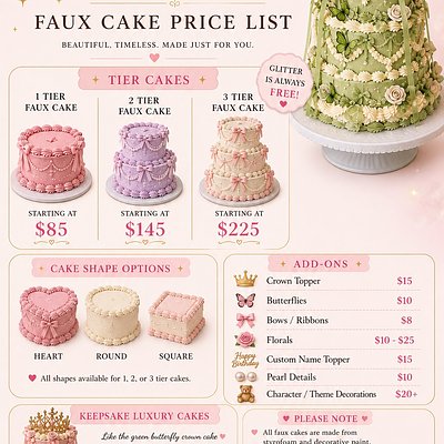 Fake Cakes