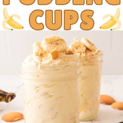 Cup Banana Pudding 