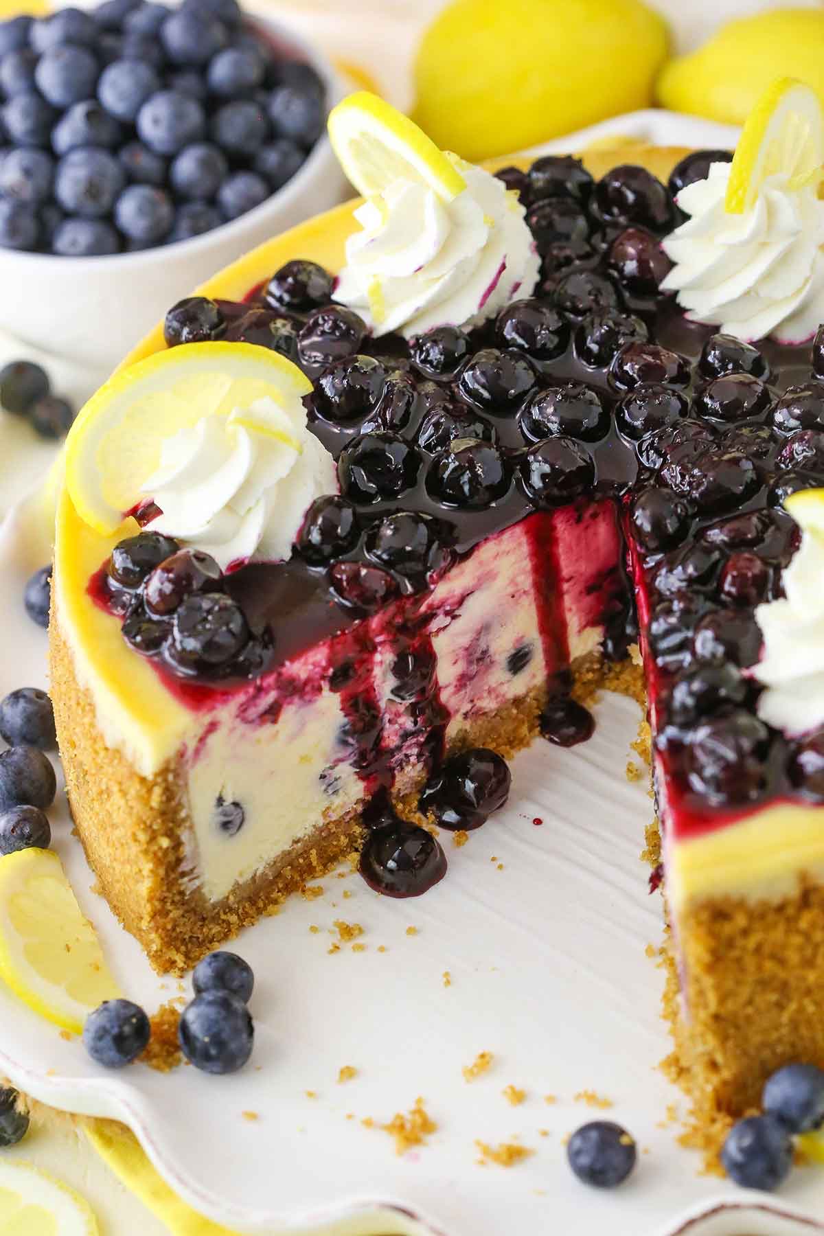 Lemon Blueberry Cheesecake 