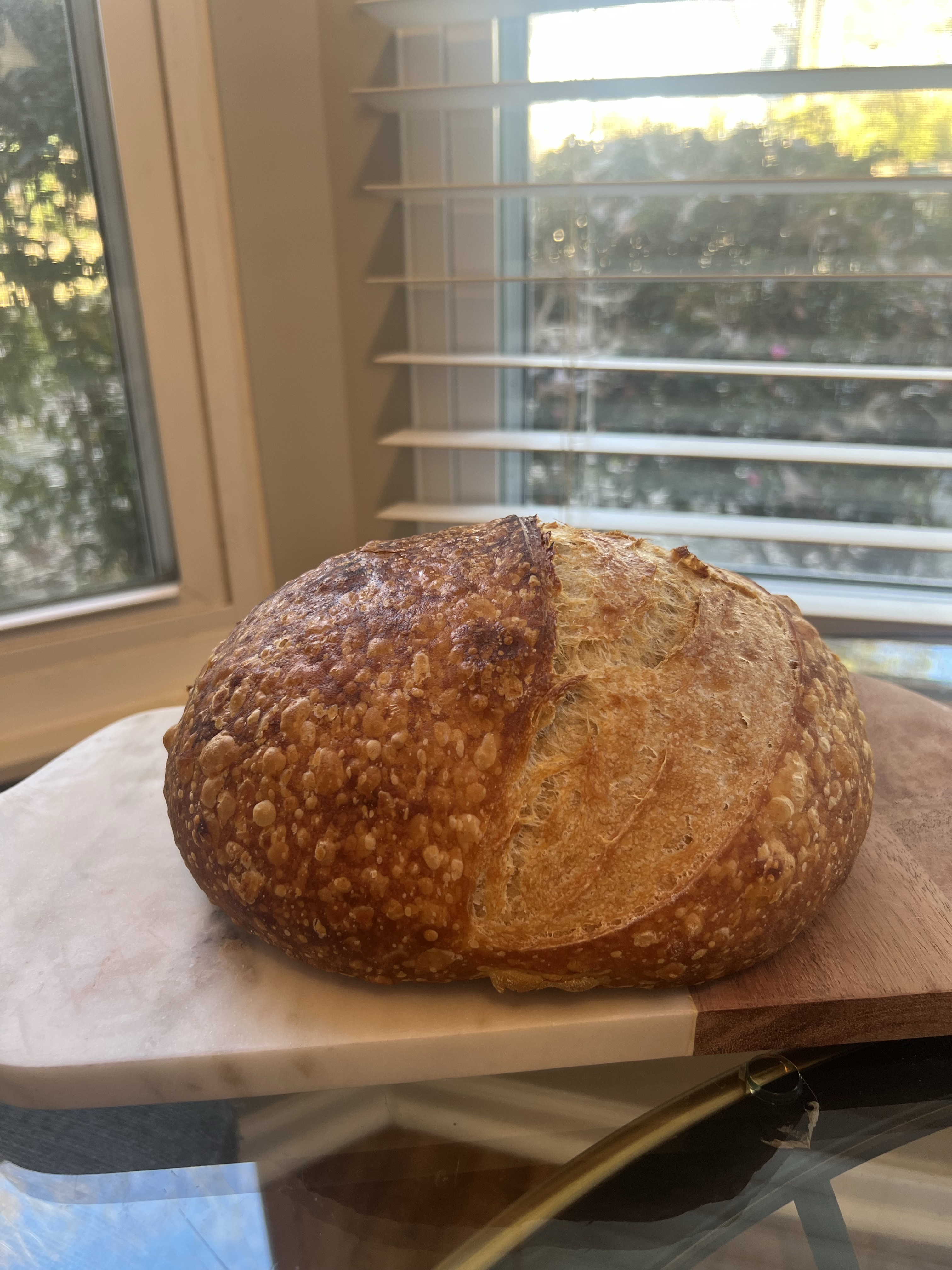 Rosemary Garlic Sourdough Loaf 
