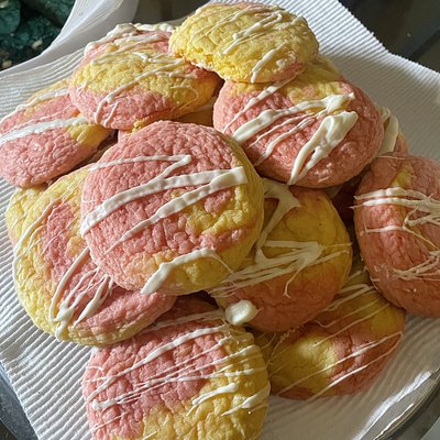Strawberry lemonade cookies🍓🍋🍪