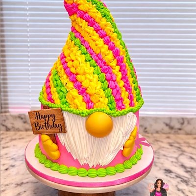 3D Gnome Cake 