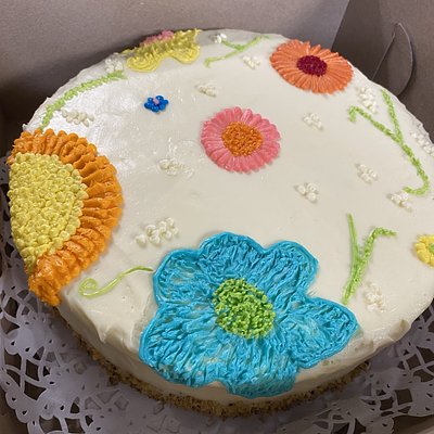 Cake Buttercream Flowers 🌺 8” 10 “