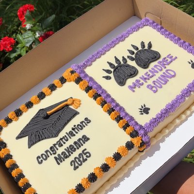 1/2 Sheet Cake