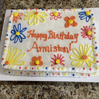 Half Sheet Custom Decorated Cake Starting At 50