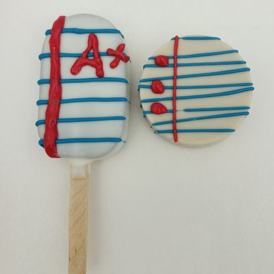 One Cake Popsicle And One Oreo