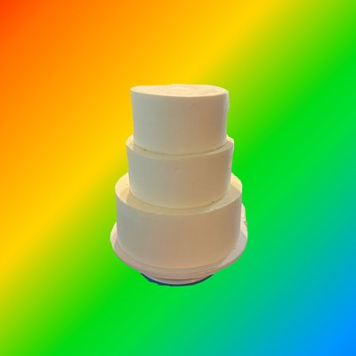 8, 10, 12 Inch Tiered Cake
