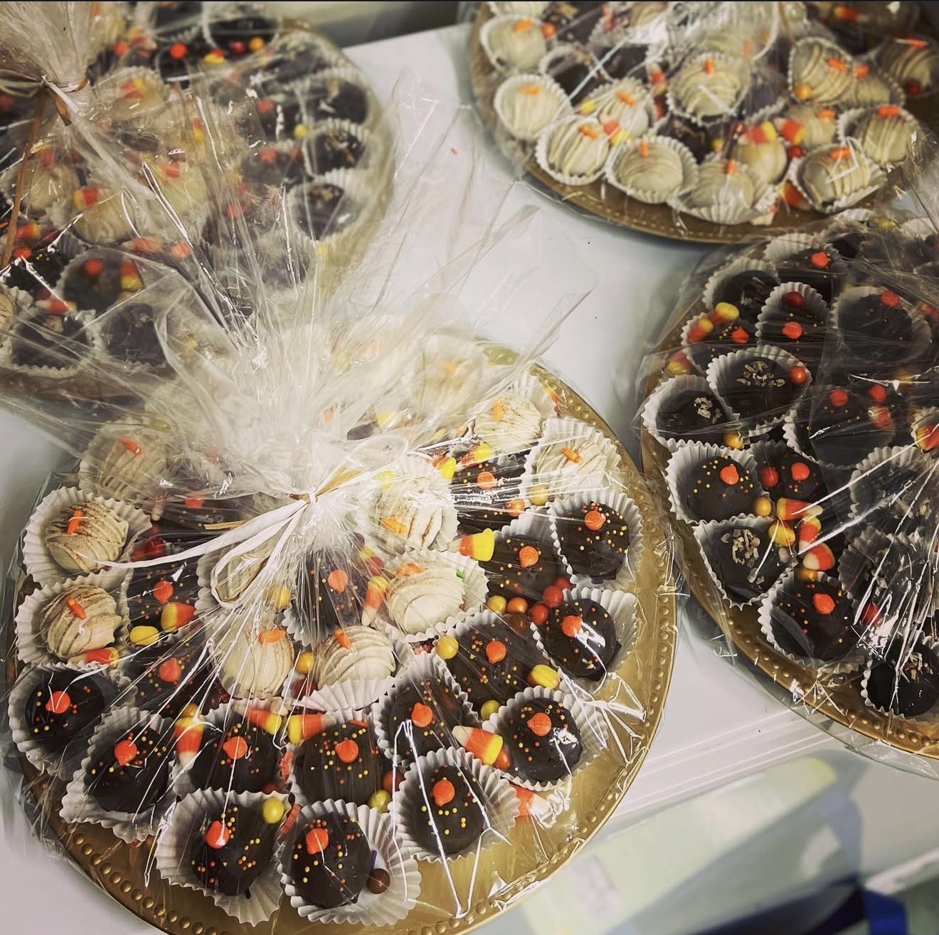 Party trays!-You’ll be the hit of any get together when you walk in with a beautiful tray full of delicious handmade cookie truffles