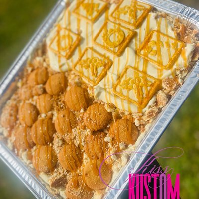 Large Banana Pudding 