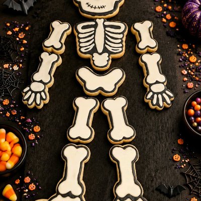 Sugar Cookie Skeleton