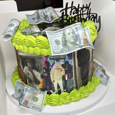 8” 2 Layered Cake 
