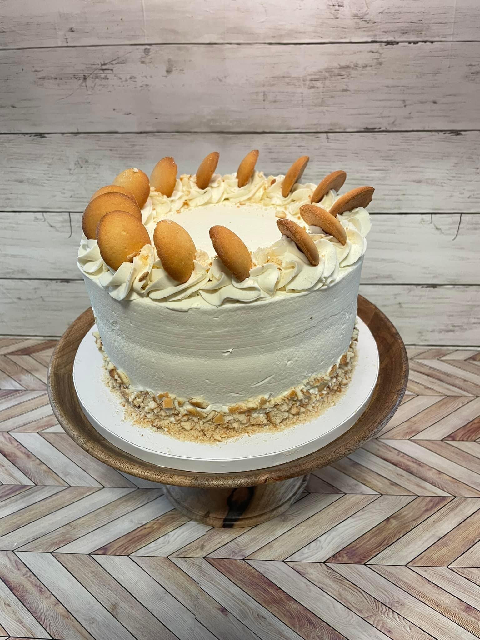 8 Inch Banana Pudding Cake  
