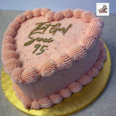 Custom Heart Cakes