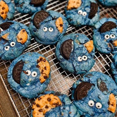 Cookie Monster Cookie 