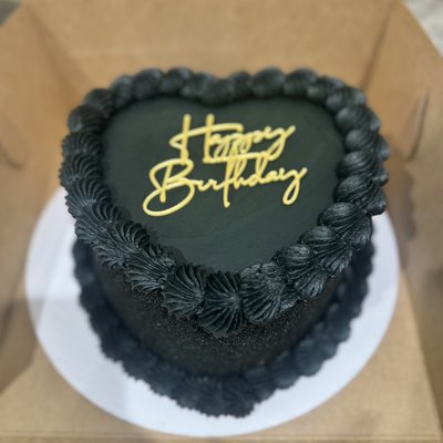 Custom Heart Cake 
